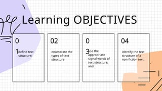 LESSON 2_TEXT STRUCTURE.pptx............ | PPTX