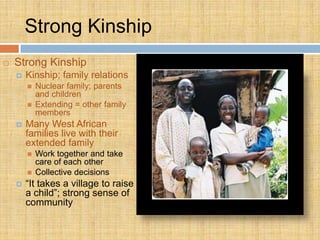 Strong Kinship
   Strong Kinship
       Kinship; family relations
           Nuclear family; parents
            and ch...