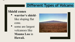 LESSON 2 TYPES OF VOLCANO and its Function pptx | PPTX