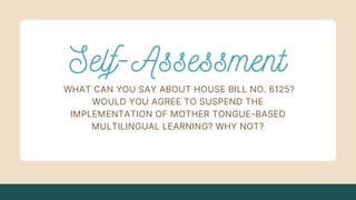 Lesson 2 understanding language and  multilingualism