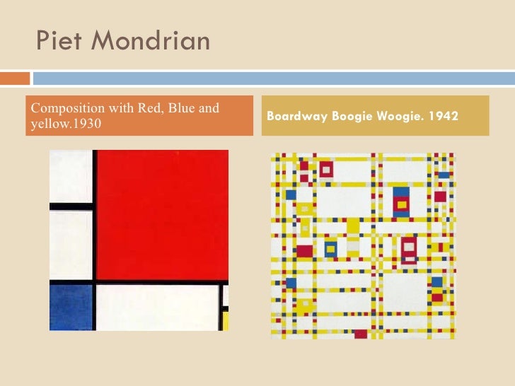 Formal Analysis Of Piet Mondrian
