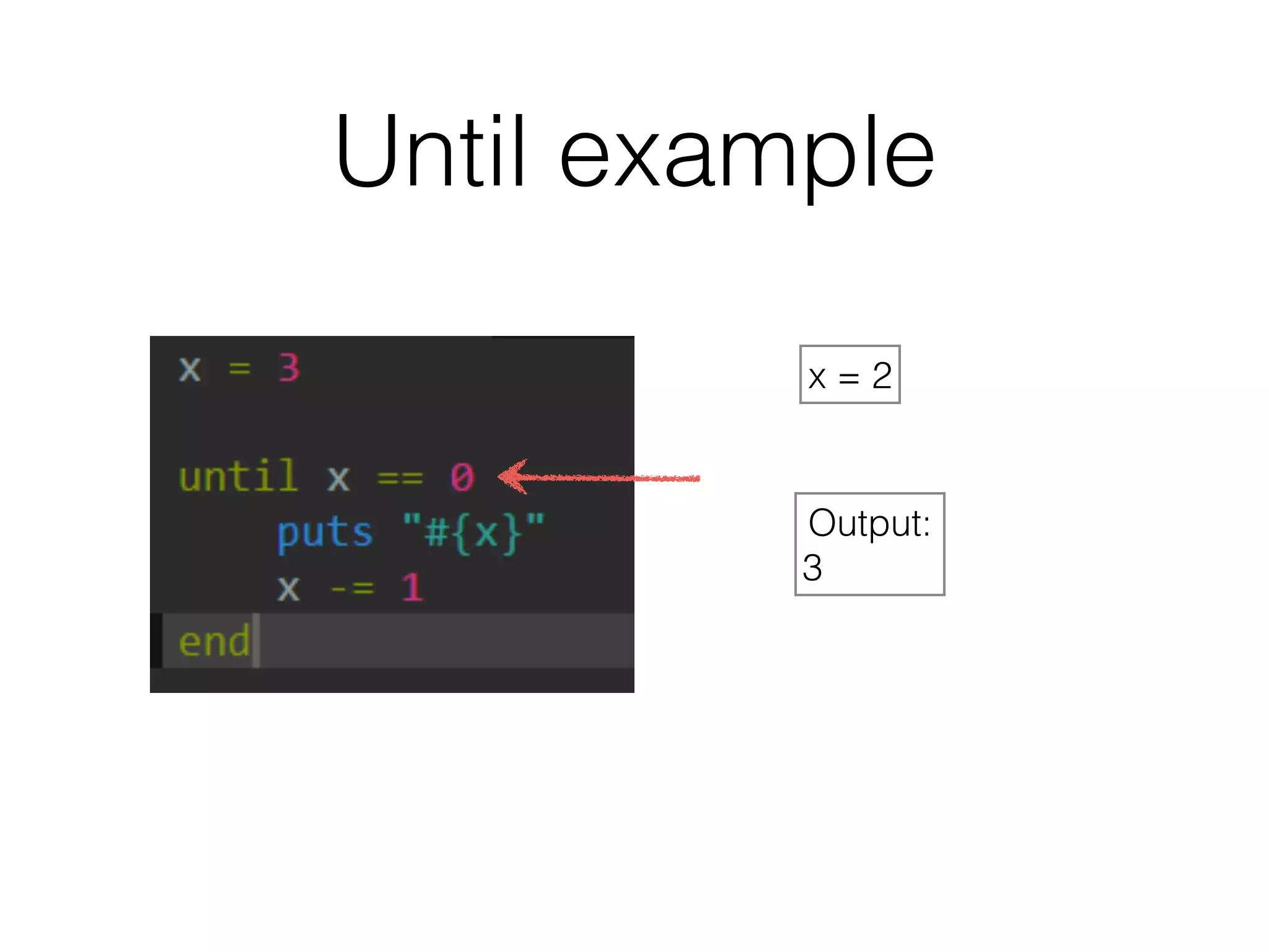 Until example 
x = 2 
Output: 
3 
 