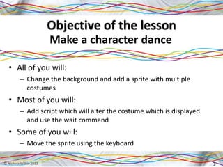Scratch Lesson 3 | PPTX