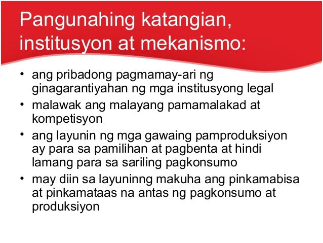 Gumawa Ng Synthesis Ng Mga Natutunan Mong Impormasyon Natutunan Ko Sa Sistemang Pang-ekonomiya