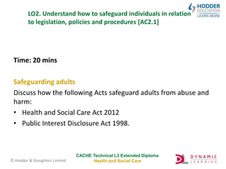 Lesson 3 Safeguarding | PPTX