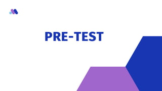 PRE-TEST
 