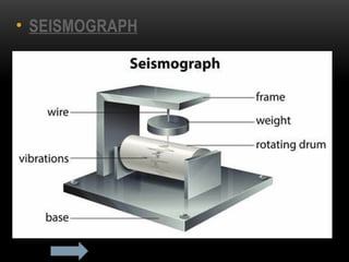 • SEISMOGRAPH
 
