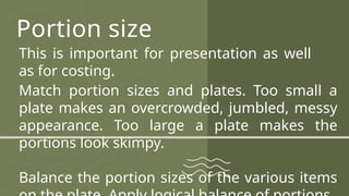 Mise' En Place, Prepare and present salad and dressing | PPTX