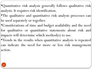 2. Project Risk Assessment and the Risk MAtrix | PPTX