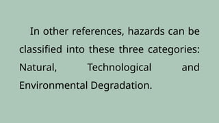 LESSON 3 - Basic Concept of Hazards - Disaster Readiness and Risk ...