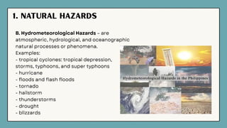 LESSON 3 - Basic Concept of Hazards - Disaster Readiness and Risk ...
