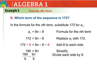 Sequence Function Math Understanding Arithmetic Sequences and Their Functions in Mathematics | PPT