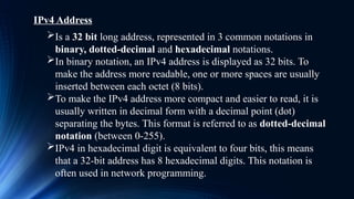 Physical Layer and Levels of addressing in Network | PPTX