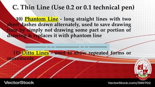 Example Of Phantom Line Lesson 3 - Alphabet of Lines and Uses.pptx