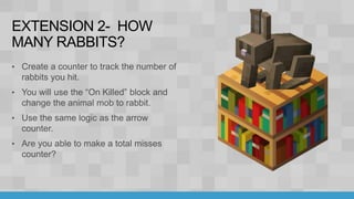EXTENSION 2- HOW
MANY RABBITS?
 