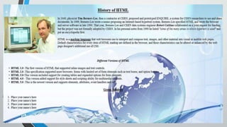 HTML5- Create divisions in a web page