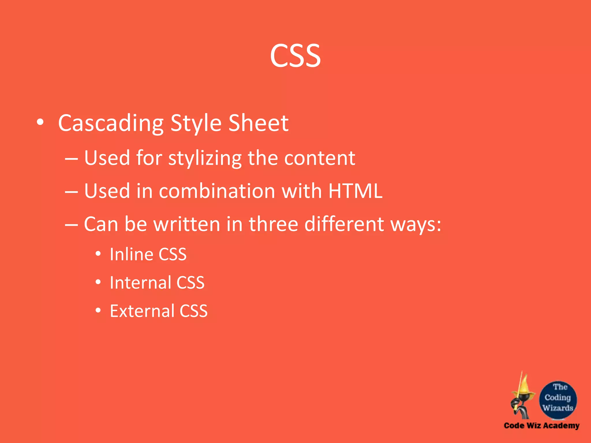 CSS- Cascading Style Sheet | PPT