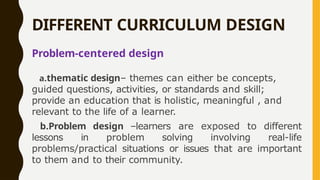Lesson 3- Curriculum-Design. Lesson 3- Curriculum-Design | PPTX