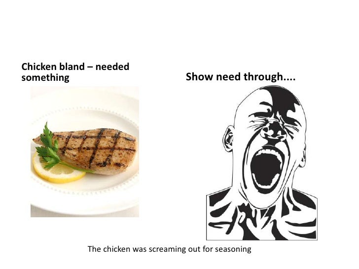 Lesson 3 figurative food