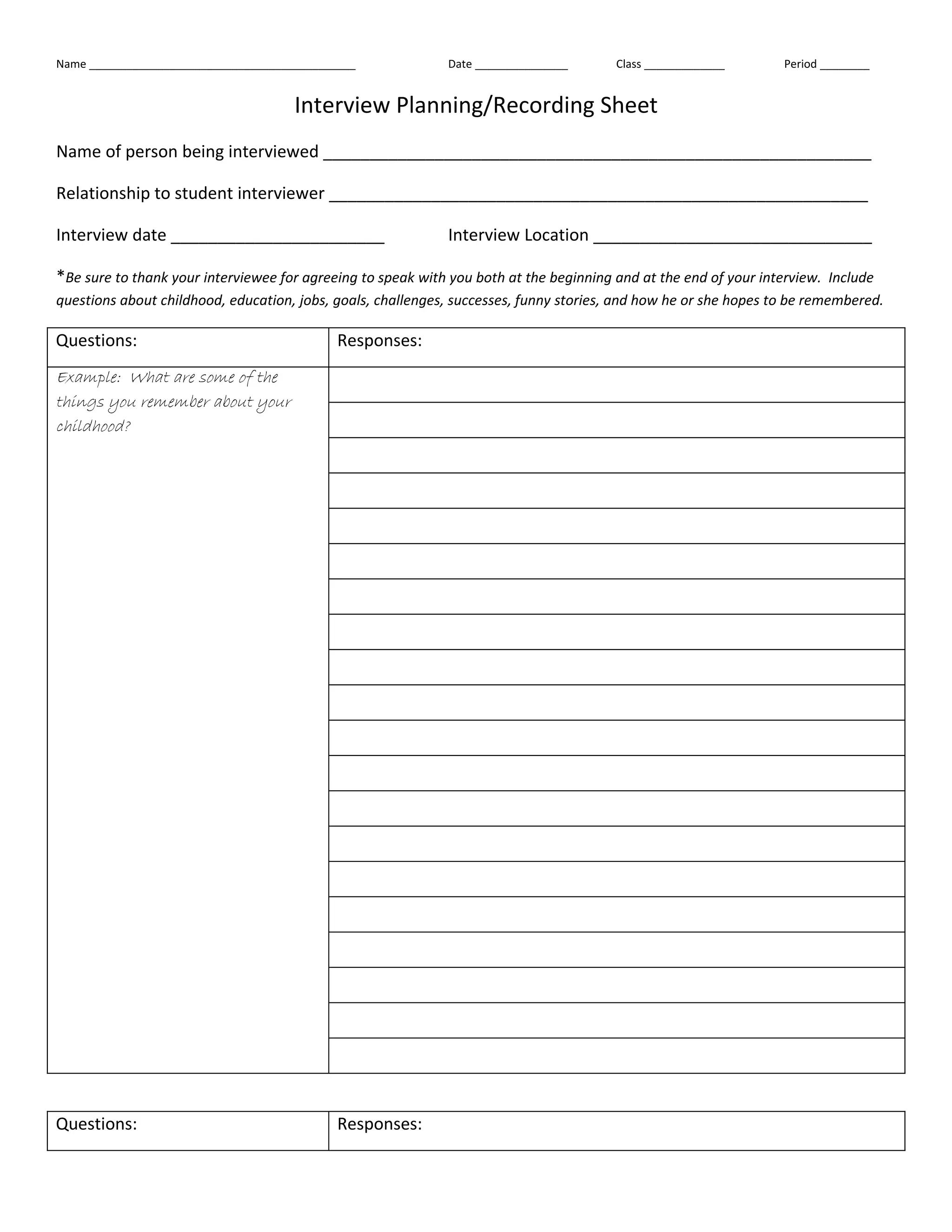 Lesson 3 interview planning - recording ws | DOC
