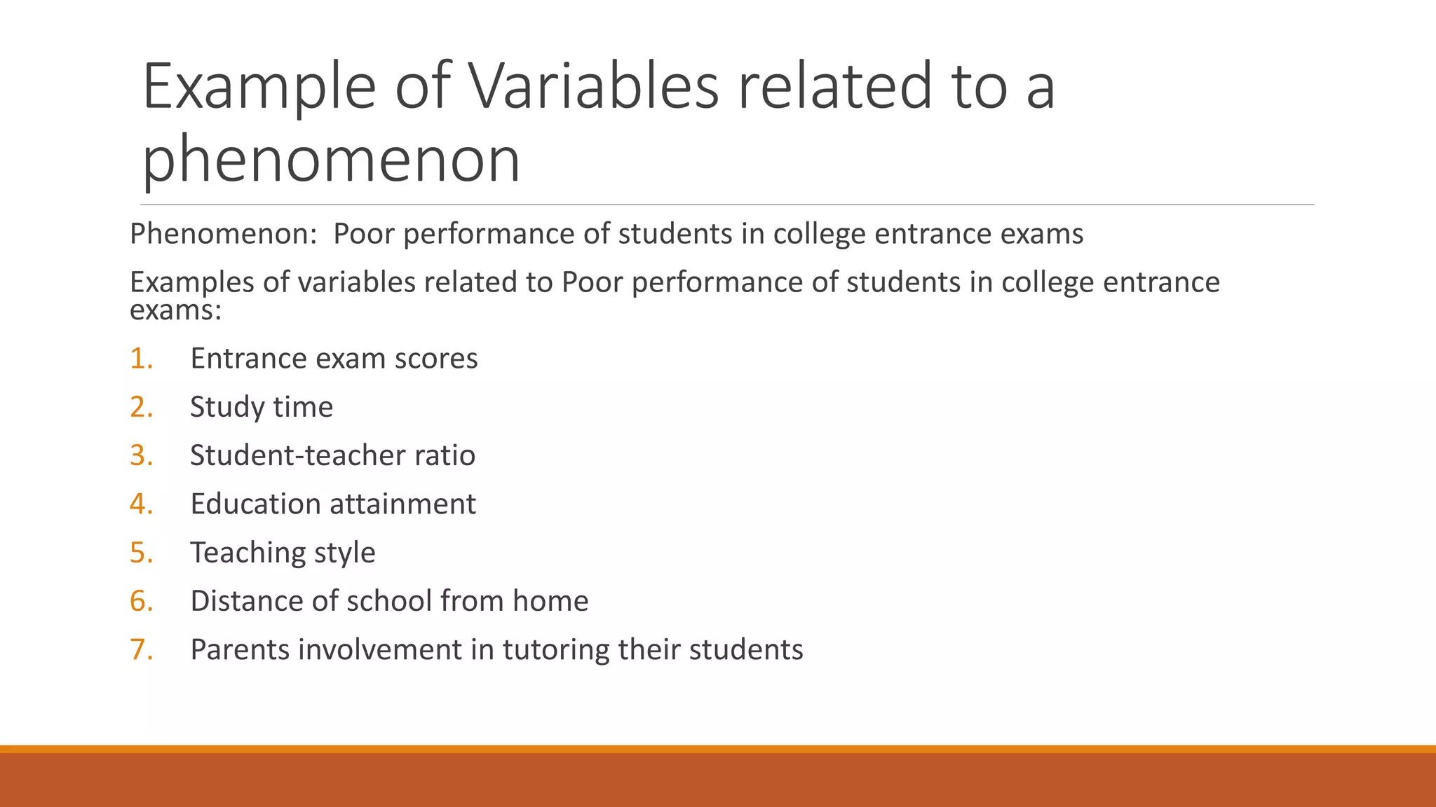 Lesson 3 kinds of variables and thier uses ppt