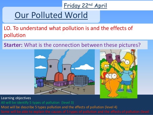 lesson 3 pollution