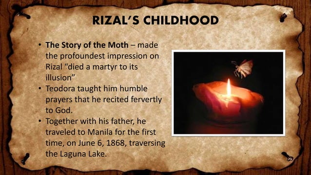 lesson 3-RIZAL'S LIFE FAMILY, CHILDHOOD, EARLY EDUCATION (1).pptx ...