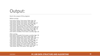 Lesson 3 simple sorting | PDF