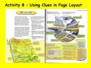 Activity 8 – Using Clues in Page Layout 