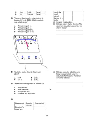 Understanding Measurements