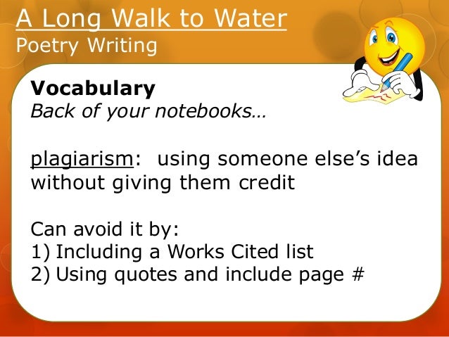 A Long Walk to Water Lesson3 unit3 A Long Walk to Water Lesson3 unit3