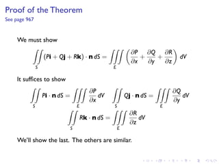 Lesson 31: The Divergence Theorem | PDF