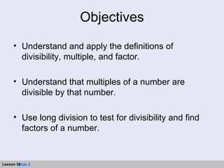Lesson 33 Powerpoint | PPT