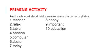 Lesson 3_Stress (Phonology and Phonetics).pptx