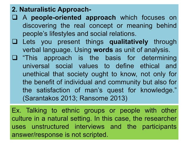 Qualitative Research Importance In Daily Life