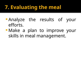 Lesson 3 & 4 Organizing Meal Preparation.pptx