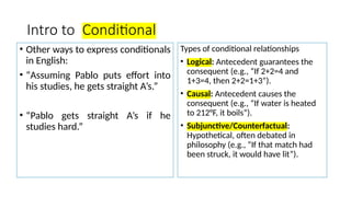 Expressing Conditional Examples Comprehensive Guide to Symbolizing Sentential Logic: Negation ...