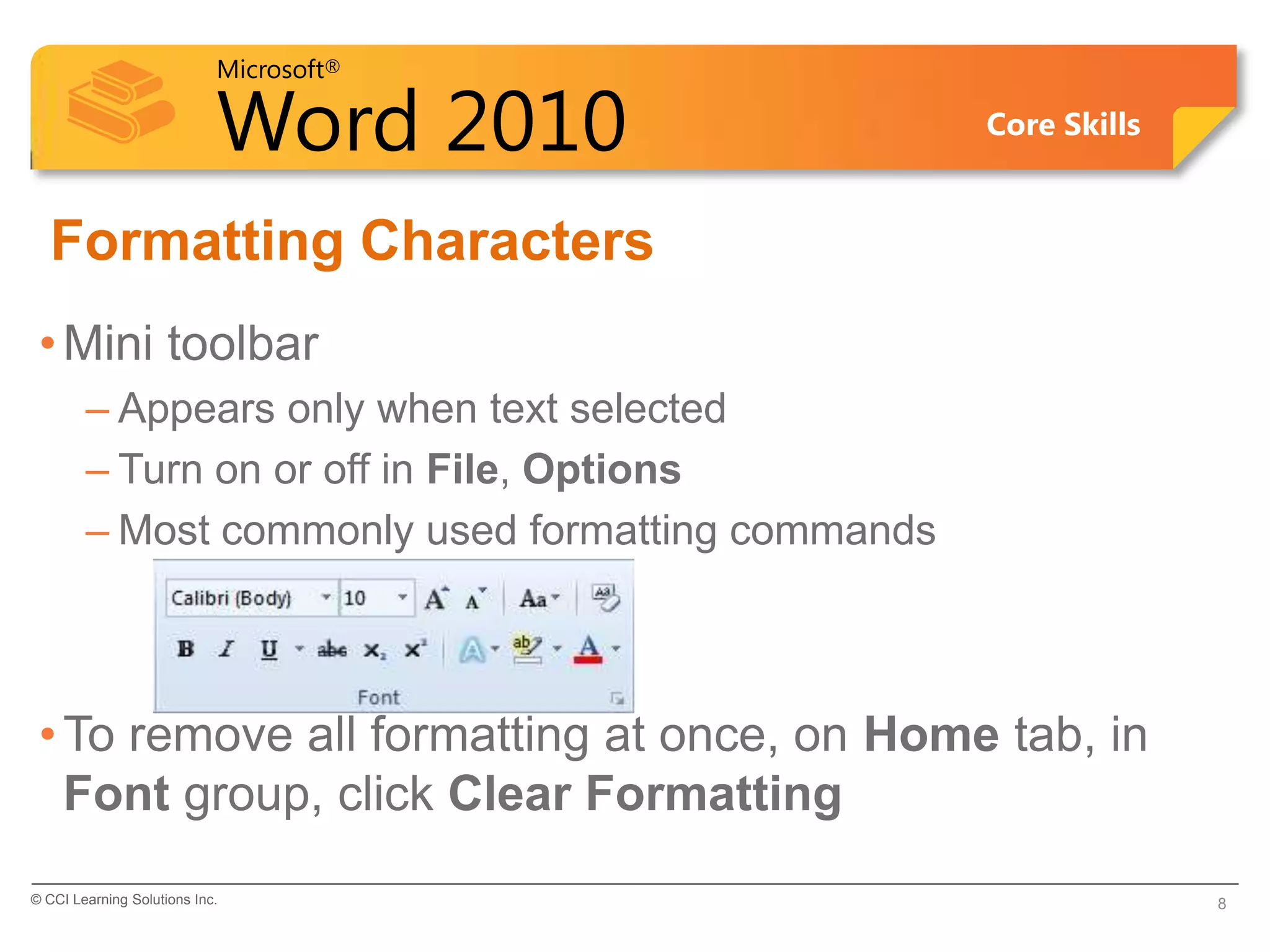 Word Lesson 3A PPT | PPTX