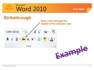 Word Lesson 3A PPT | PPTX