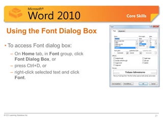 Word Lesson 3A PPT | PPTX