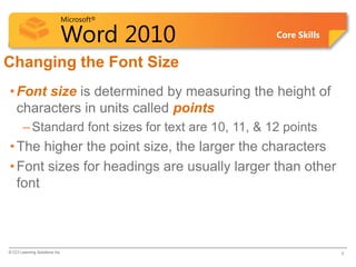 Word Lesson 3A PPT | PPTX