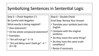 Comprehensive Guide to Symbolizing Conditionals and Biconditionals in ...