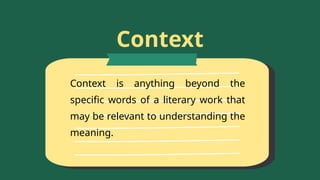 Lesson 3_Context of Poetry Grade 7 lesson | PPTX