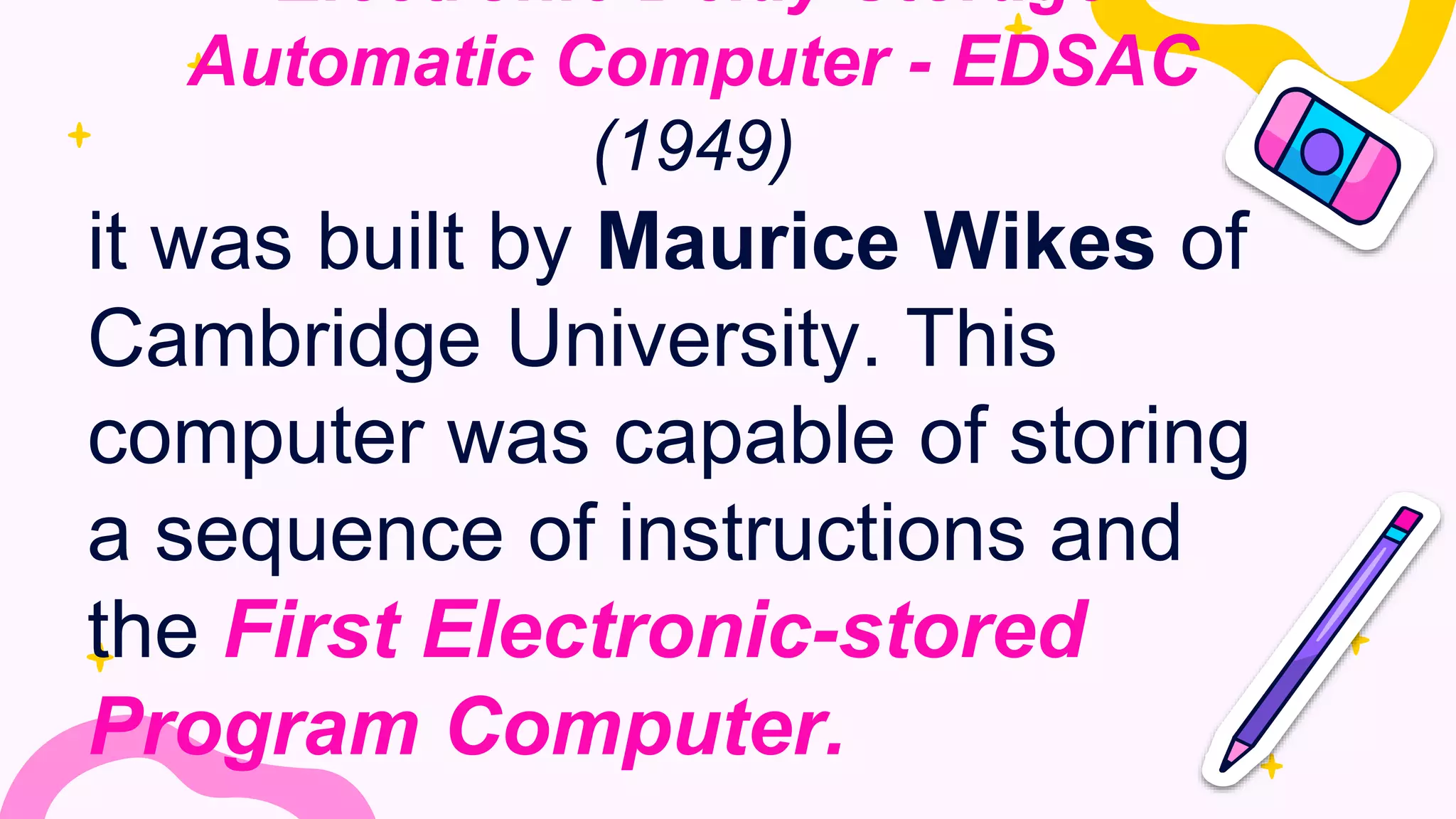 LESSON 3_HISTORY OF COMPUTER.pptx | Consumer Electronics | Technology ...