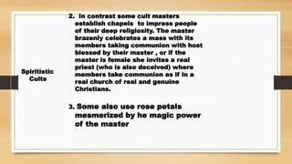 Spiritistic Practices Continuation-The Fallacy of Superstition and Idolatry(Spiritual Self ...