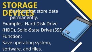Comprehensive Guide to Computer System Unit Components and Functions | PPTX