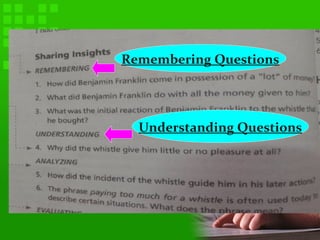Remembering Sample Questions EAPP11_Lesson 3 reading texts in mathematics and humanities | PPT