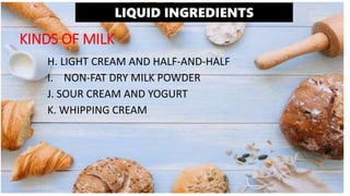 1920-LESSON 3:BAKING INGREDIENT AND THEIR USES | PPTX