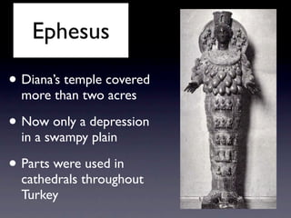 The emperor cult was prominent Temple to Domitian especially impressive 