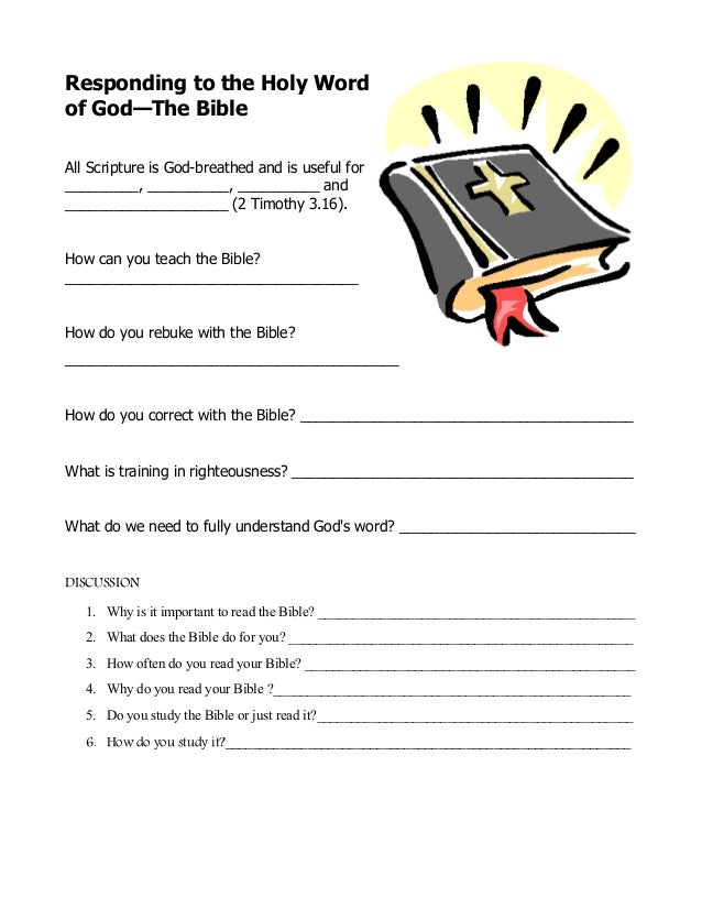 Lesson 3 worksheet worship